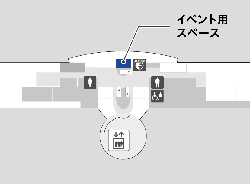 第2航站楼5F地图