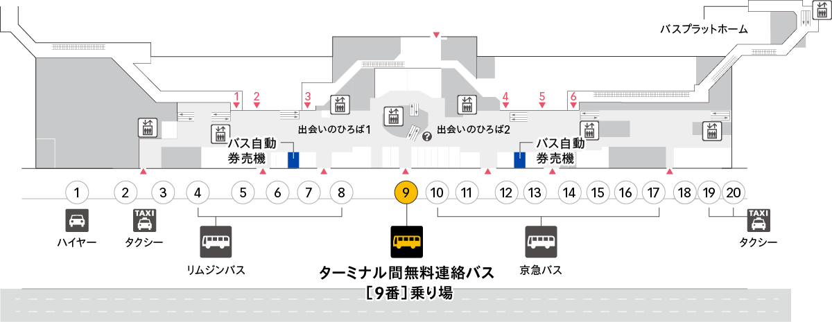 T2 第2ターミナル　マップ 画像