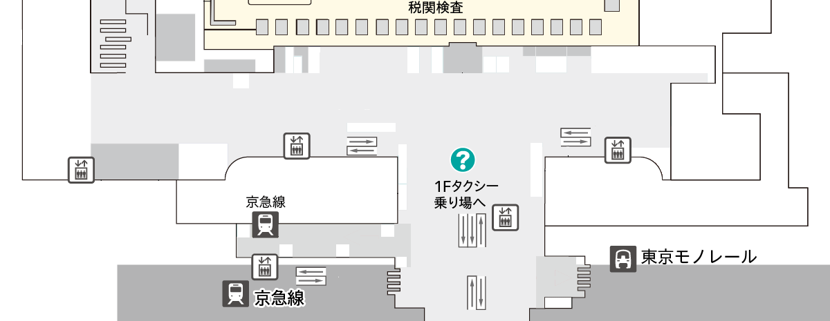 第3航廈2樓地圖