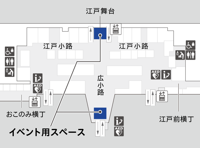 第3ターミナル4Fマップ