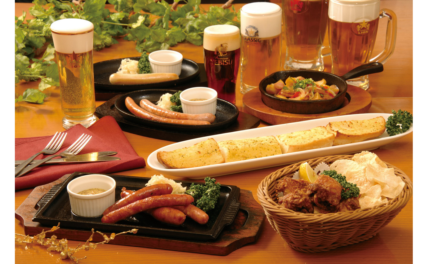 Ginza Lion Marketplace restaurant meal